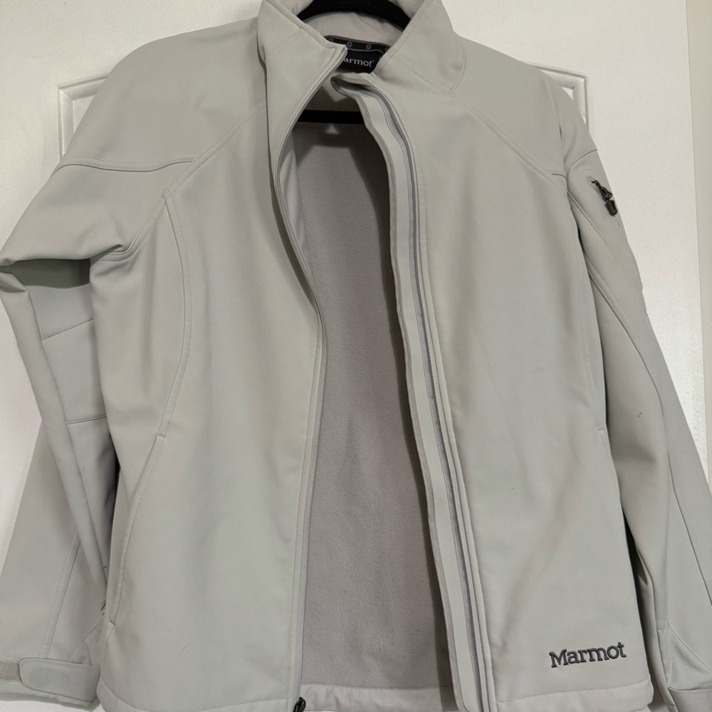 Marmot Women's Light Gray Ski Jacket